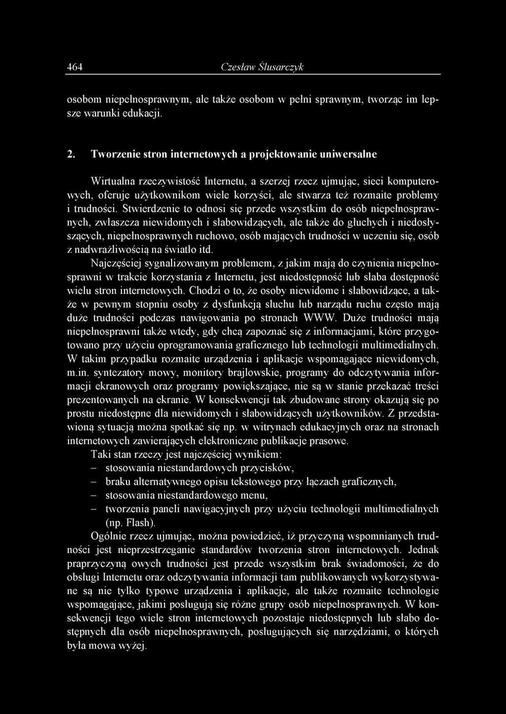rozmaite problemy i trudności.