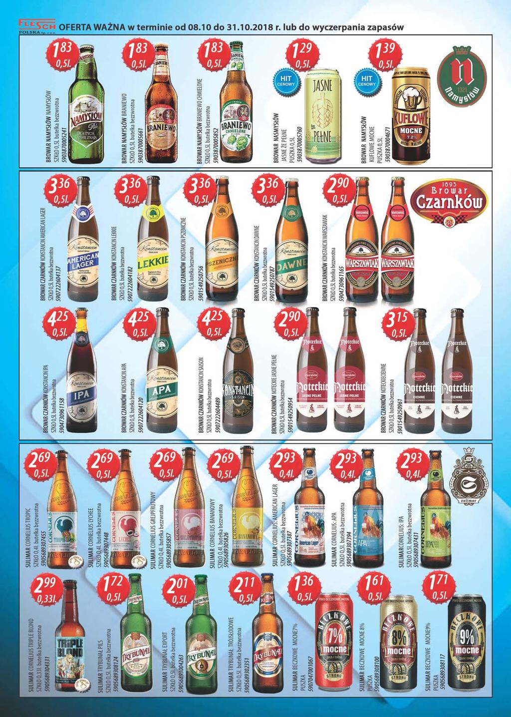OFERTA WAŻNA w terminie od 08.