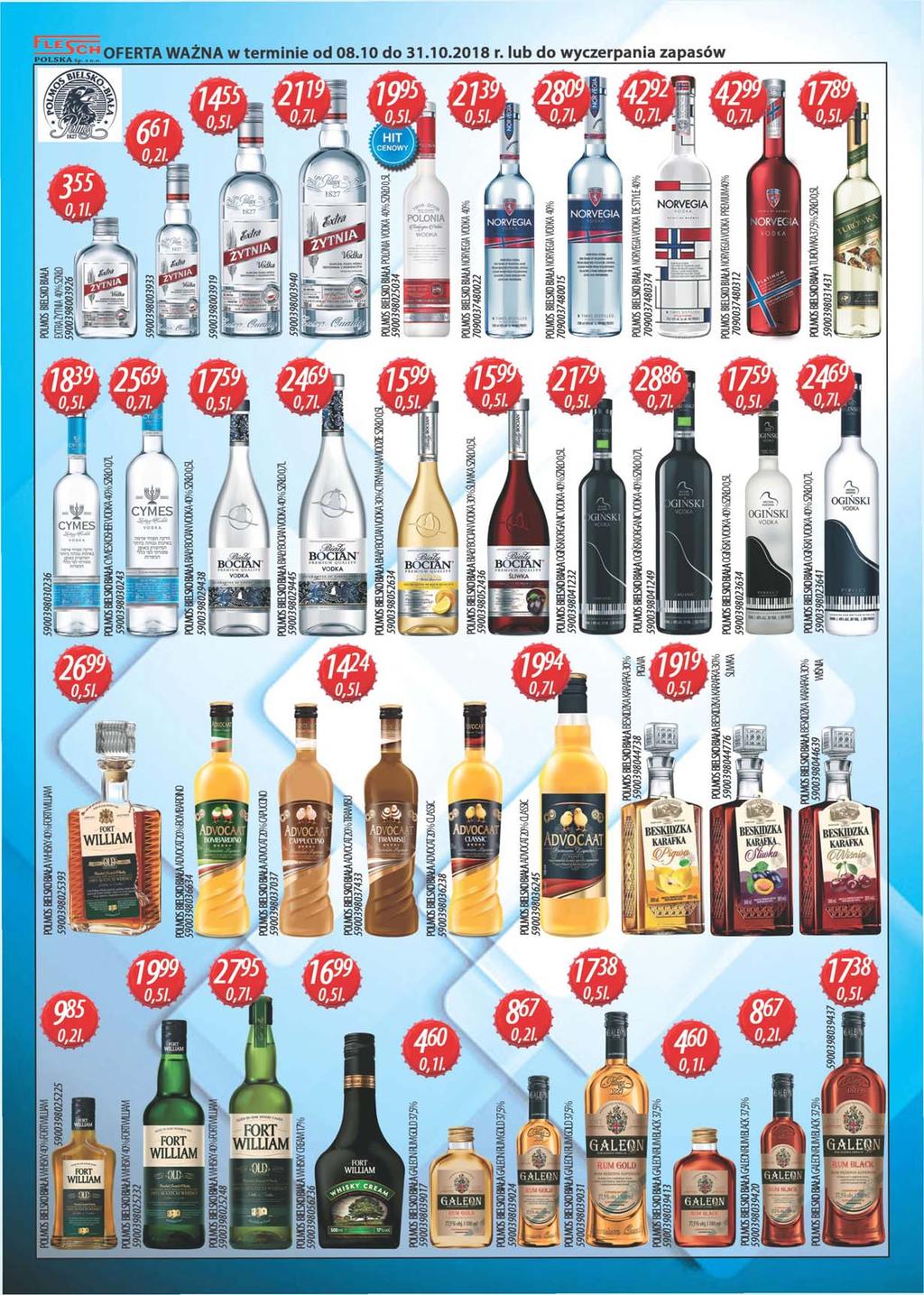 OFERTA WAŻNA w terminie od 08.