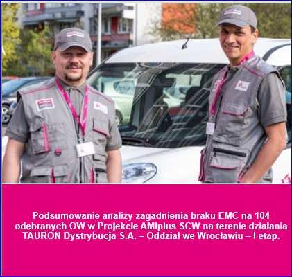 Jak wykonano analizę danych związanych z przypadkami wystąpienia braku EMC? Lp.