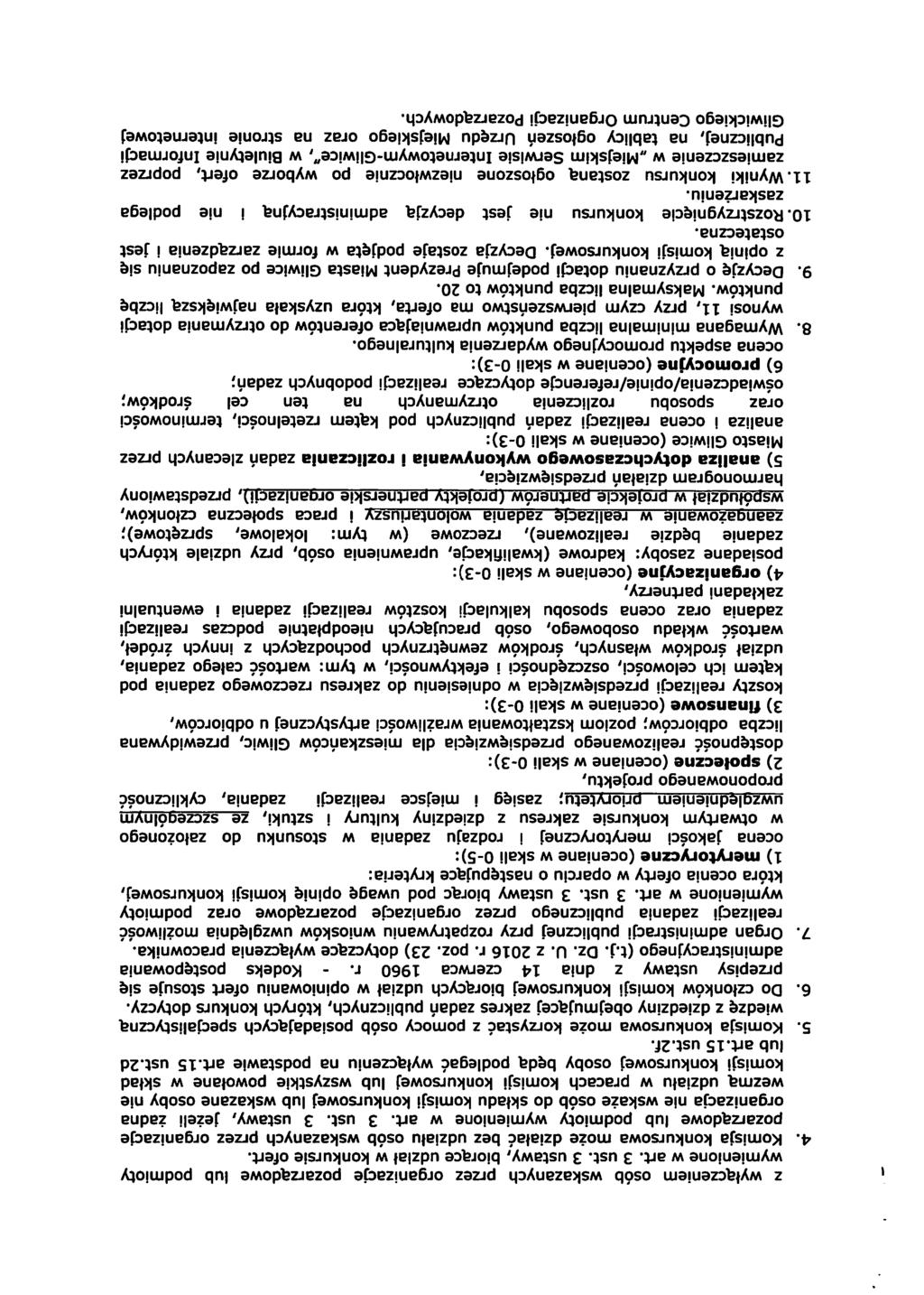 z wyłączeniem osób wskazanych przez organizacje pozarządowe lub podmioty wymienione w art. 3 ust. 3 ustawy, biorące udział w konkursie ofert.