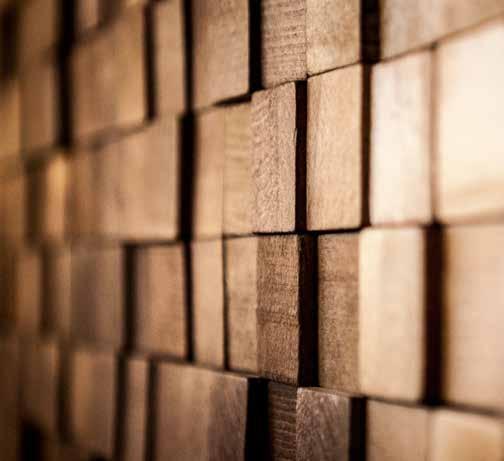Drewniane panele ścienne z kolekcji WOOD COLLECTION to prawdziwe wyzwanie dla nieskończonej