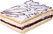 ŚMIETANOWIEC ANANASOWY 3,50 kg 3,50 kg 3,50 kg Biszkopt przekładany prażonymi jabłkami, wykończony bitą śmietaną. 86.
