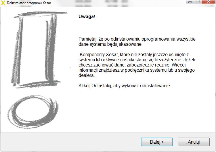 Rys. 135: Okno dialogowe Uwaga Rys.