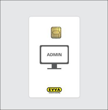 4 Nośnik systemowy 4.1 Karta administratora Rys. 6: Karta administratora (ilustracja) Karta administratora to elektroniczna, stykowa karta chipowa w formacie standardowym.