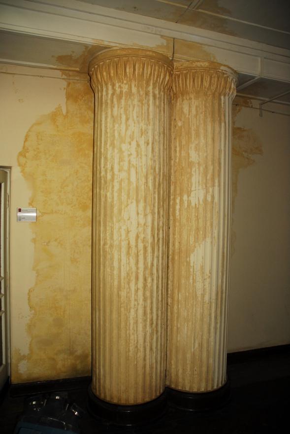 11. Widok zalanej ściany