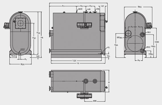 Stojące kotły kondensacyjne Logano plus SB745 Logano plus SB745 dane techniczne 5 Dane produktu Logano plus SB745-800 Logano plus SB745-1000 L mm 2524 2580 Długość L K mm 2360 2395 Długość palnika L