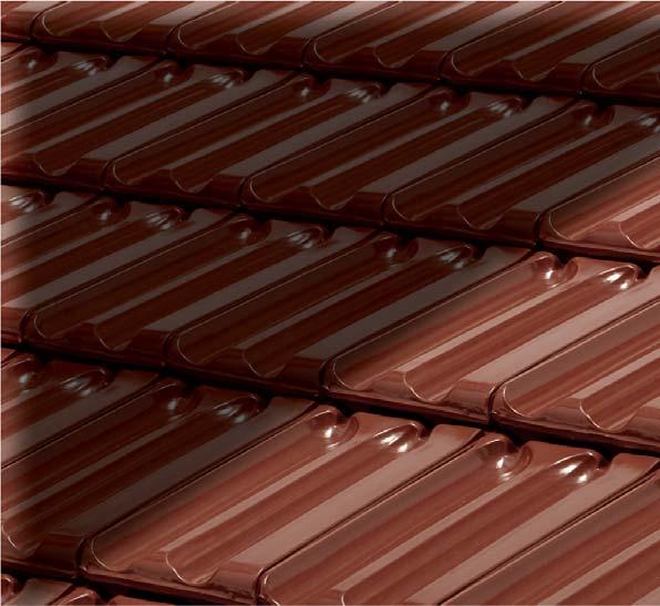 Rozwiązania dachowe Marsylka Marsylka naturalna czerwień Dostępne kolory naturalna czerwień czerwona