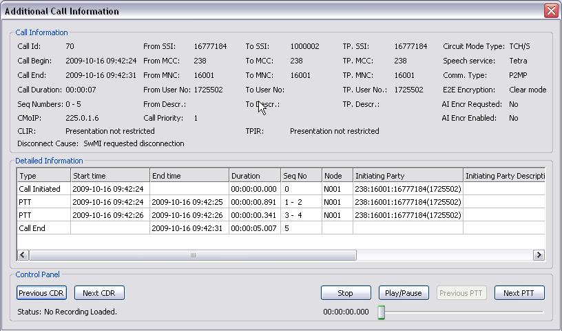 Log Client Baza danych MySQL