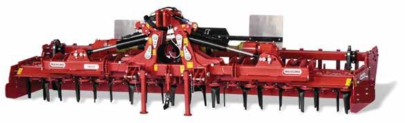 napędowego RPM 1000 Boczna zmiana prędkości - Liczba noży 28 32 36 40 Głębokość robocza cm 28 28 28 28 Belka wyrównująca