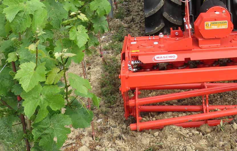 Konstrukcja stała (do 130 KM) DELFINO DL jest broną przeznaczoną dla małych gospodarstw rolnych i do pracy w uprawach wyspecjalizowanych, takich jak na przykład owoce i