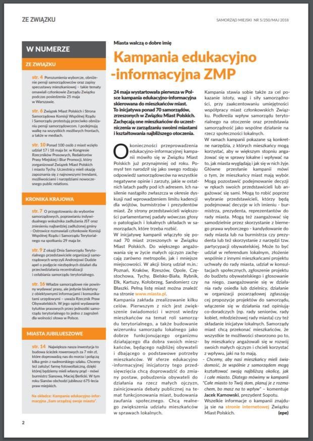 informacyjne realizowane