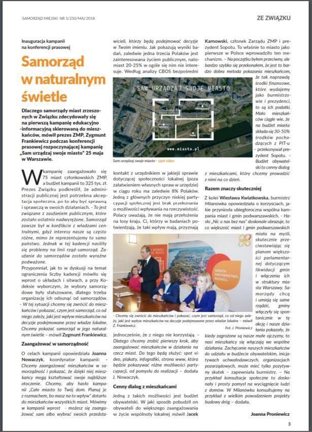 nieodpłatne) Samorząd