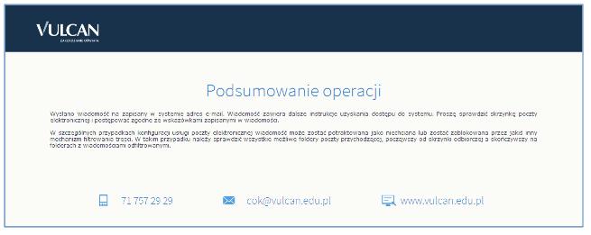 Odebrać wiadomość ze swojej skrzynki e-mail (Centralny Rejestr