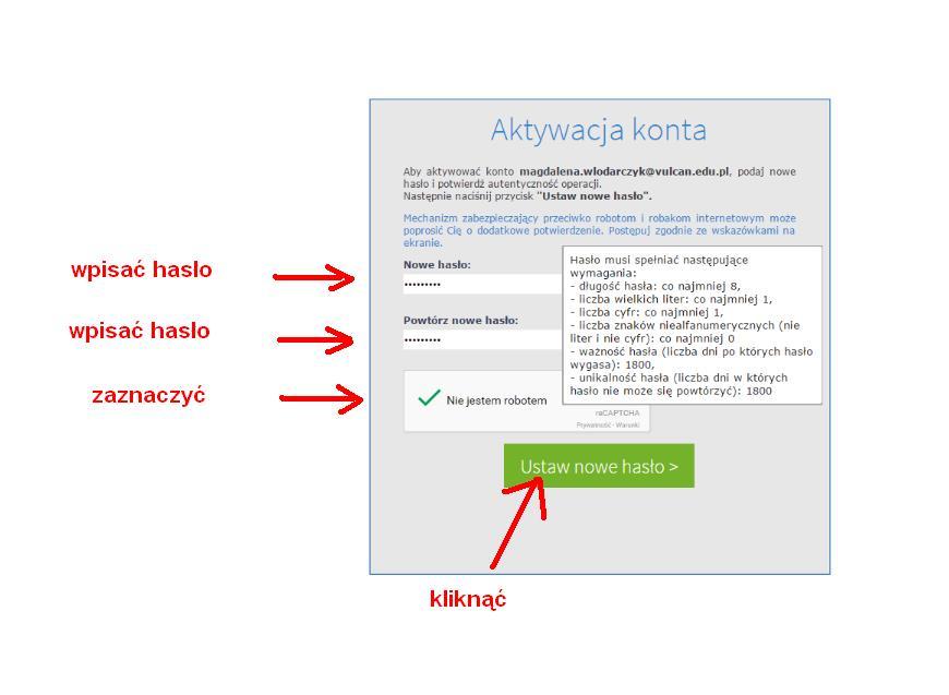 hasło.