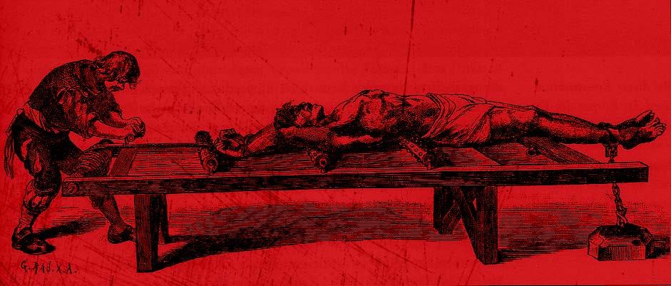 Osadzeni równie często wspominali o żywieniu jedynie chlebem i wodą, o przebywaniu w ciasnych, chłodnych celach, co o torturach, groźbach i rozmaitych formach nacisku.