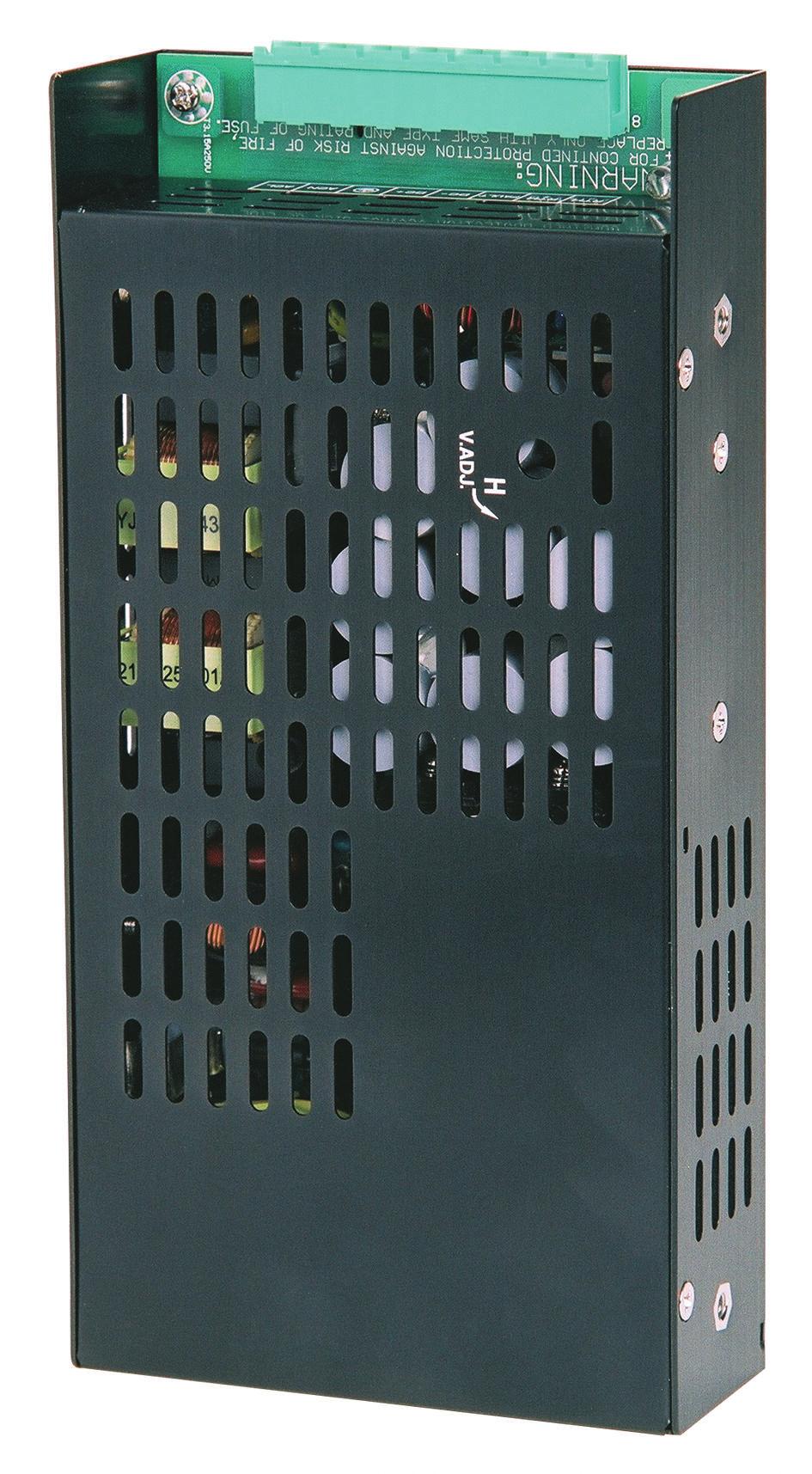 78 FPA-5000 Modłowa centrala sygnalizacji pożar Zasilacze centrali FPA-5000 Zasilacz niwersalny UPS 246 A Podstawowe fnkcje Zasilacz jest zabezpieczony przed odwróceniem polaryzacji i przepięciem.
