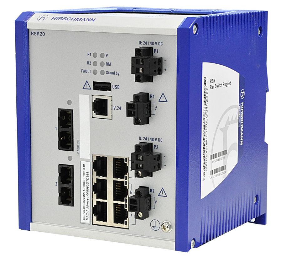 90 FPA-5000 Modłowa centrala sygnalizacji pożar Przełączniki Ethernet i konwertery Przełącznik Ethernet Rozmiar sieci kaskadowość Topologia liniowa/gwiazdy Liczba przełączników w strktrze pierścienia