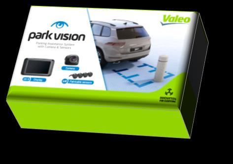 PARK VISION Kit 632210 Kamera + wyświetlacz TFT PARK VISION Kit 632211 kamera + 4 czujniki + wyświetlacz TFT Kamera Możliwość instalacji do tablicy rejestracyjnej dla