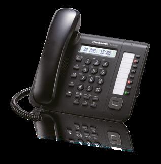 Seria KX-DT500 zapewnia doskonałą jakość audio znaną z naszych telefonów IP, więc po każdym modelu można się spodziewać najwyższej jakości głosu oraz obsługi