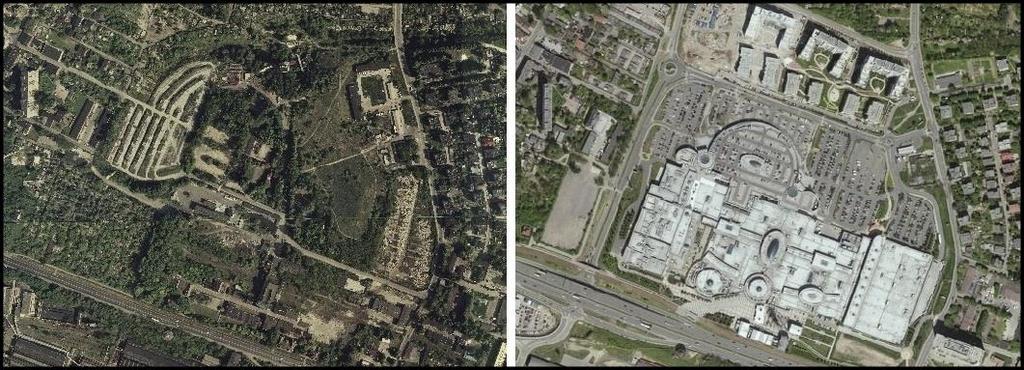 Intensyfikacja stopnia zabudowy Zmiana