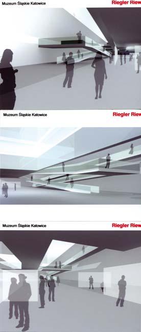 Nowe i zmodernizowane budynki muzealne Budynek muzeum Rozpoczynając wędrówkę po muzeum na poziomie parteru i kawiarni, osiągamy dzięki schodom ruchomym poziom pierwszej kondygnacji podziemnej (1 KP),