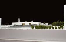 Makieta projektu koncepcyjnego autorstwa zespołu Artur Jasiński i Wspólnicy Biuro Architektoniczne Sp. z o.o. z Krakowa, który otrzymał III nagrodę 9.