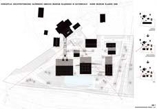 Koncepcja architektoniczna zagospodarowanie terenu nagrodzonej III nagrodą ex aequo, pracy zespołu architektów Dick van Gameren Architektem z Amsterdamu