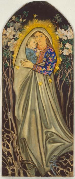 Muzea i kolekcje 6. Stanisław Wyspiański, Wiejska Madonna 6. Stanisław Wyspiański, Village Madonna właśnie dr.