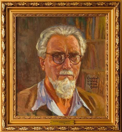 Muzea i kolekcje 6. Czesław Wierusz-Kowalski, Autoportret 6. Czesław Wierusz-Kowalski, Self-portrait lek i modeli pozujących do obrazów.