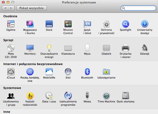 Jeżeli urządzenie jest podłączone za pomocą kabla USB, urządzenie zostanie rozpoznane