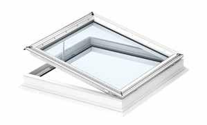 o grubości 4 mm Montaż w dachu o nachyleniu 2-15 4 099,- 0 x 0 cm + 2 099,- 0 x 0 cm Okno otwierane elektrycznie (CVP) Doskonała izolacyjność okna Profile wykonane z twardego izolowanego PCV Szyba
