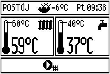 Parametry te dostępne są w pozycji menu: Menu główne > 12.Ustawienia serwisowe > 1.Ustawienia kotła > 10.Wygaszanie 12.. > 1.Ustawienia kotła > 11.Czyszczenie wygasza. 12.. > 1.Ustawienia kotła > 12.