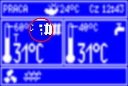 W wyniku nałożenia przedziału -1 C z -4 C temperatura zostanie obniżona o 4 C już od godziny 21:30. 14 Pozostałe zaawansowane ustawienia kotła 14.