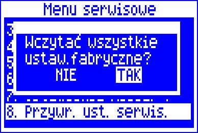 16.4 Min. temp. zadana mieszacza Jest to parametr za pomocą którego można ograniczyć użytkownikowi ustawienie zbyt małej temperatury zadanej mieszacza. Jeśli temperatura zadana mieszacza (np.