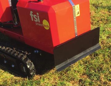 wysokoprężny zapewnia wysoką sprawność i doskonałą wydajność roboczą. Wszystkie operacje włącznie z przemieszczaniem i cięciem pni są kontrolowane za pośrednictwem zintegrowanego panelu sterowania.