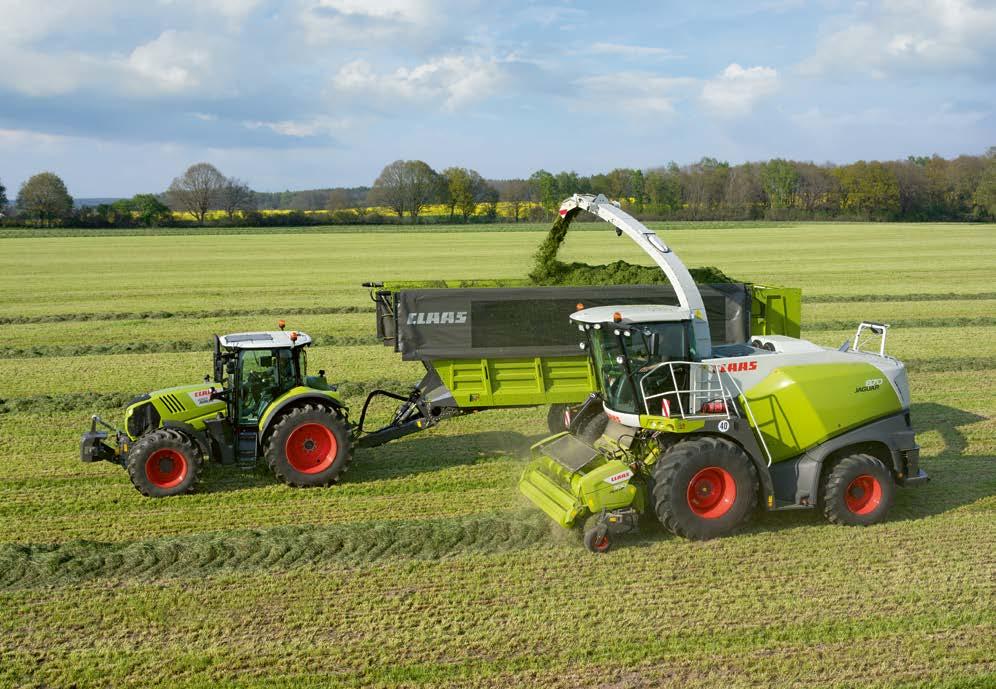 Inteligentny i wydajny. DYNAMIC POWER. DYNAMIC POWER Tylko tyle mocy, ile potrzeba. Modele JAGUAR 870 i JAGUAR 860 można wyposażyć w DYNAMIC POWER, automatyczną regulację mocy silnika.