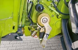 Hydrauliczna rewersja. Napęd walców wciągających w JAGUAR jest wyjątkowo wydajny.