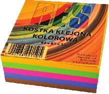 75K001B nieklejona 2,99 3,68 2,99 3,68 Kostka mix kolorów Res - karteczki do robienia