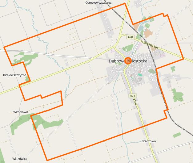 Nowy Dwór; Sidra; Janów; Suchowola; Lipsk; Sztabin. Rysunek 2. Granice administracyjne gminy Źródło: www.openstreetmap.org Gminę tworzą 52 sołectwa: Tabela 2.