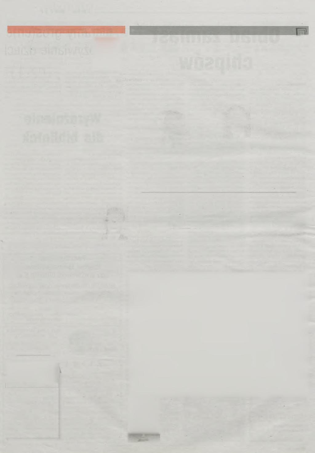 i n f o r m a c j e m o im z d a n ie m m o im z d a n ie m m o im z d a n ie m Lepperyzacja informacji Piotr Piotrowicz Trzeba przyznać, że publikacje dotyczące kandydatów na eksponowane stanowiska