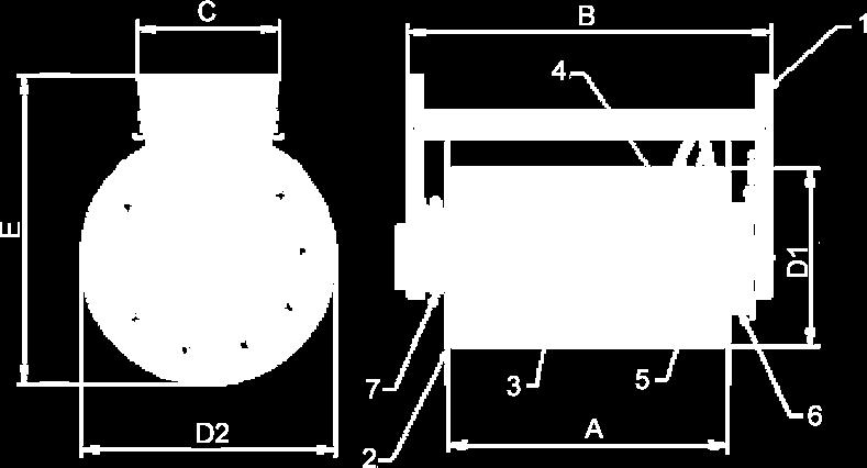 MONTAŻ I URUCHOMIENIE Odsysacz spalin typu ALAN-U/C-HD-N jest dostarczany w podzespołach: bęben nawojowy wraz z ramą zawierającą mechanizm sprężynowy oraz hamulec, zestaw wężowy o długości 8 lub 12 m