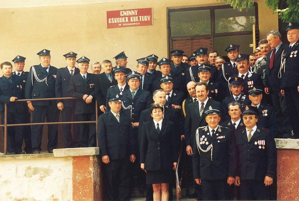 Walny Zjazd Delegatów Ochotniczych Straży Pożarnych w Grabowcu, czerwiec 2001 r.