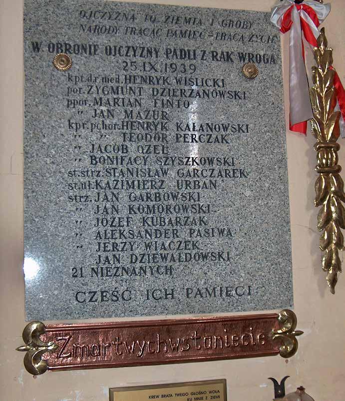 Tablice upamiętniające ofiary dwóch najeźców: sowieckiego i