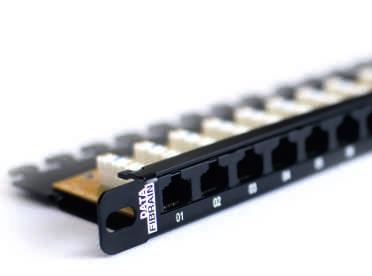 Panel krosowy kat. 6 (patchpanel) UTP 24 porty Panel krosowy 0,5U Quick 6 XQ100.205 UTP 24 porty (patchpanel) kategorii 6 250MHz (class E) według norm: ANSI/TIA/EIA 568-B.2 (cat.