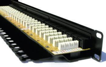 Panel krosowy kat. 6 (patchpanel) UTP 24 porty Panel krosowy 1U Quick 6 XQ100.