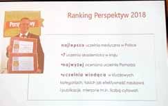 8 października Przewodnicząca Anna Czarnecka oraz Wiceprzewodnicząca Marzena Olszewska-Fryc na zaproszenie Jego Magnificencji rektora Gdańskiego Uniwersytetu Medycznego brały udział w uroczystej (już
