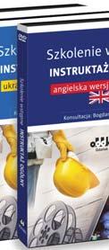 Instruktaż ogólny oraz BHP dla pracowników administracyjno-biurowych teraz także w angielskiej, rosyjskiej i ukraińskiej wersji językowej nośnik DVD cena 190,00 00 zł + 23% VAT nośnik pendrive cena
