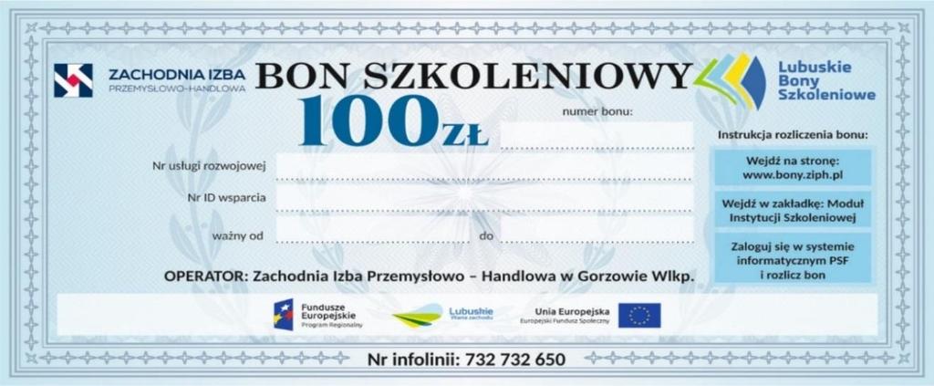 KROK PO KROKU KROK 6 Przedsiębiorca - za pośrednictwem systemu informatycznego PSF - składa do Operatora