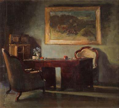 VOLMÜLLER Koblenz" cena wywoławcza: 3 000 zł estymacja: 4 000-6 000 2 STANISŁAW JANOWSKI (1866-1942) "Wnętrze domu pp. St.